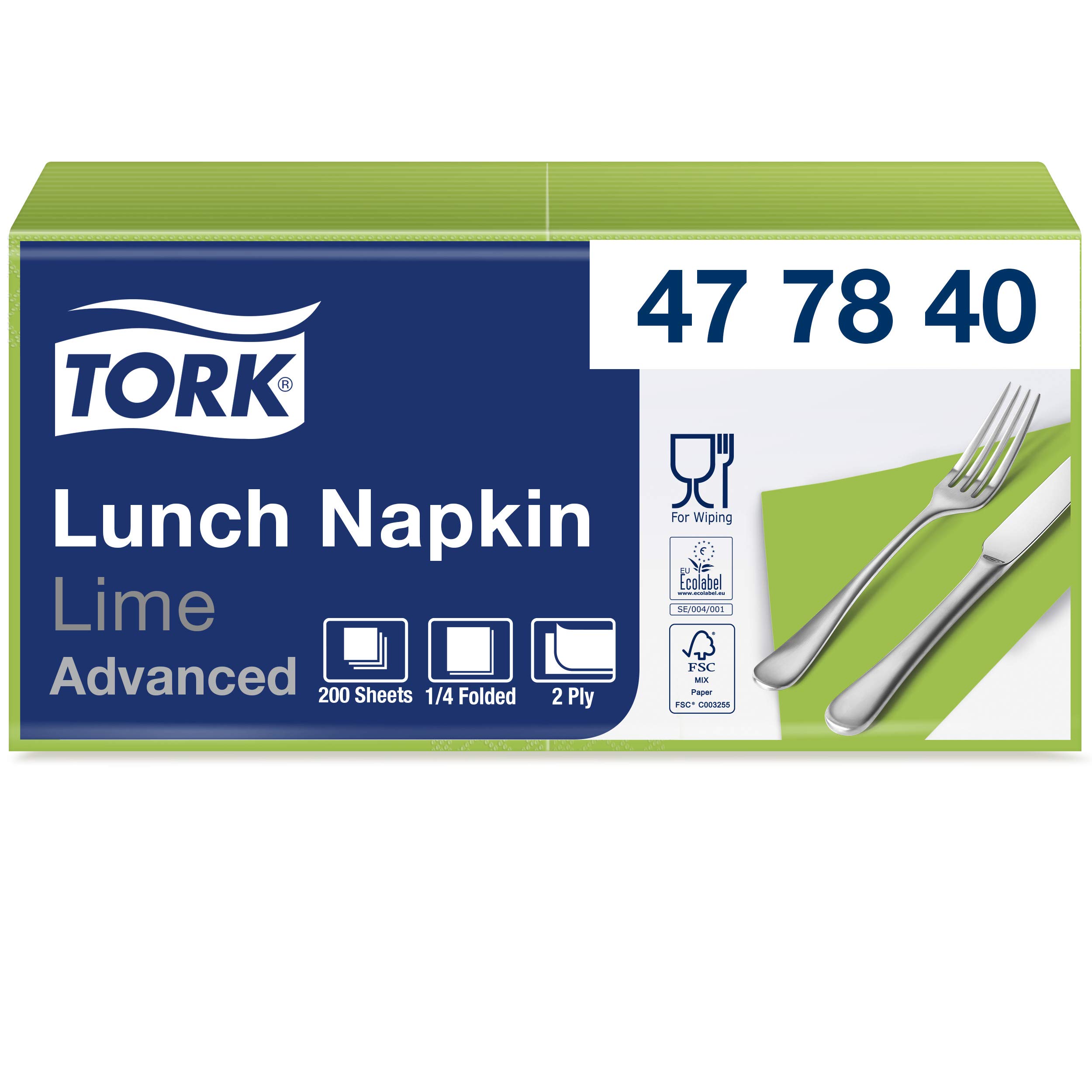 Tork Lunch Advanced Tovaglioli Carta Arancioni 2000 Pz