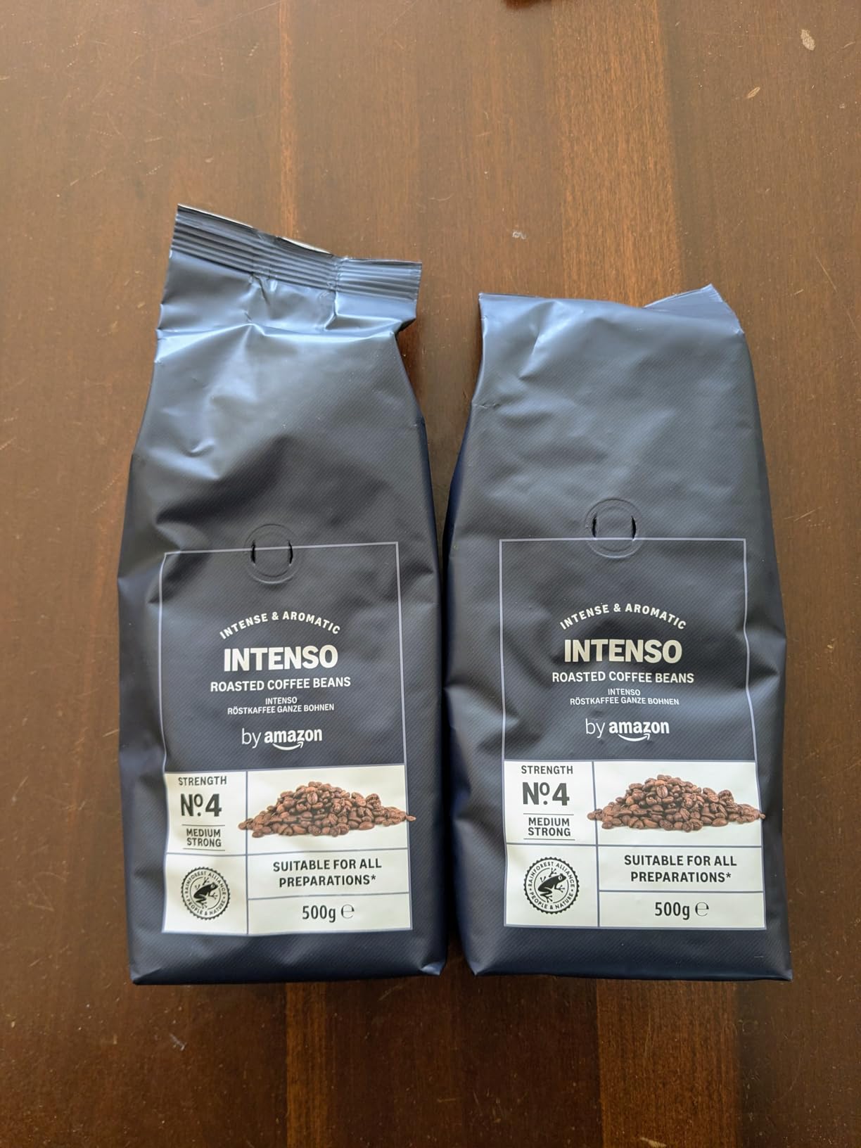 by Amazon Caffè Intenso caffè in grani 1 kg tostatura chiara