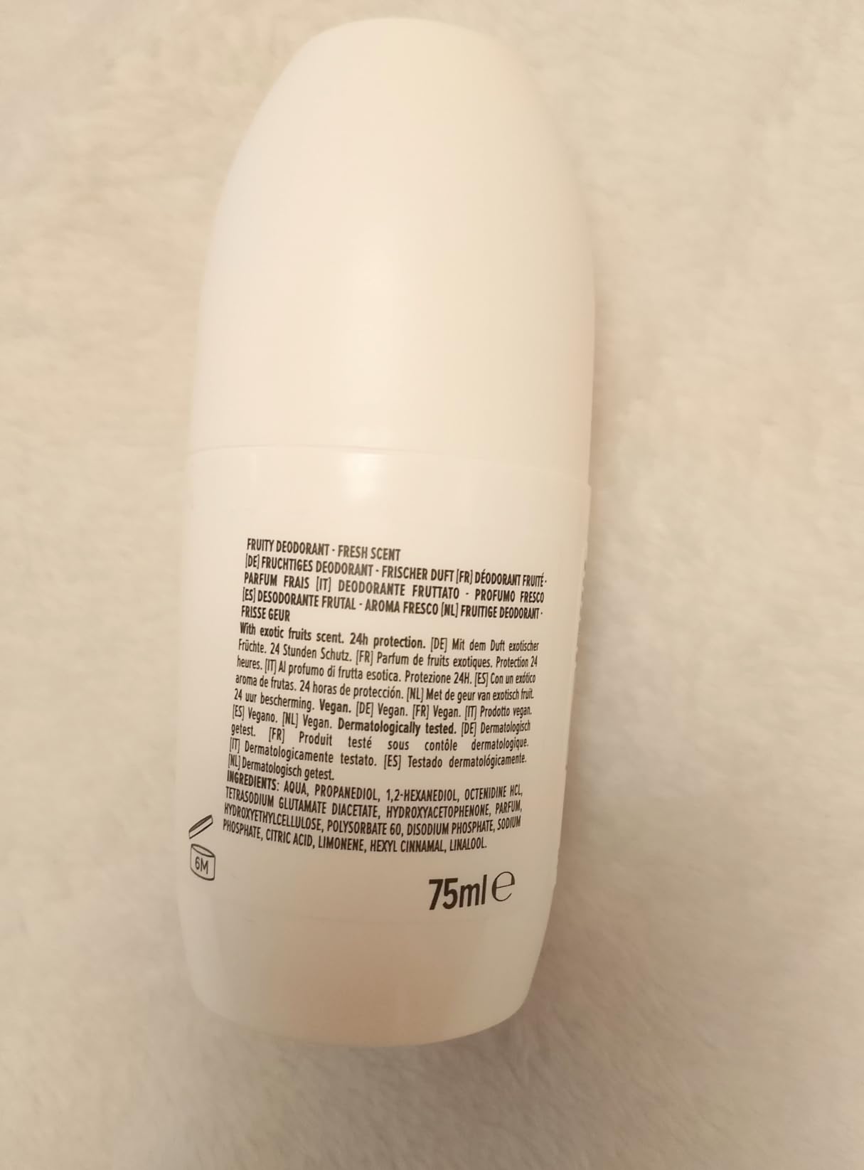 by Amazon Deodorante roll-on Fruity 75 ml fruttato