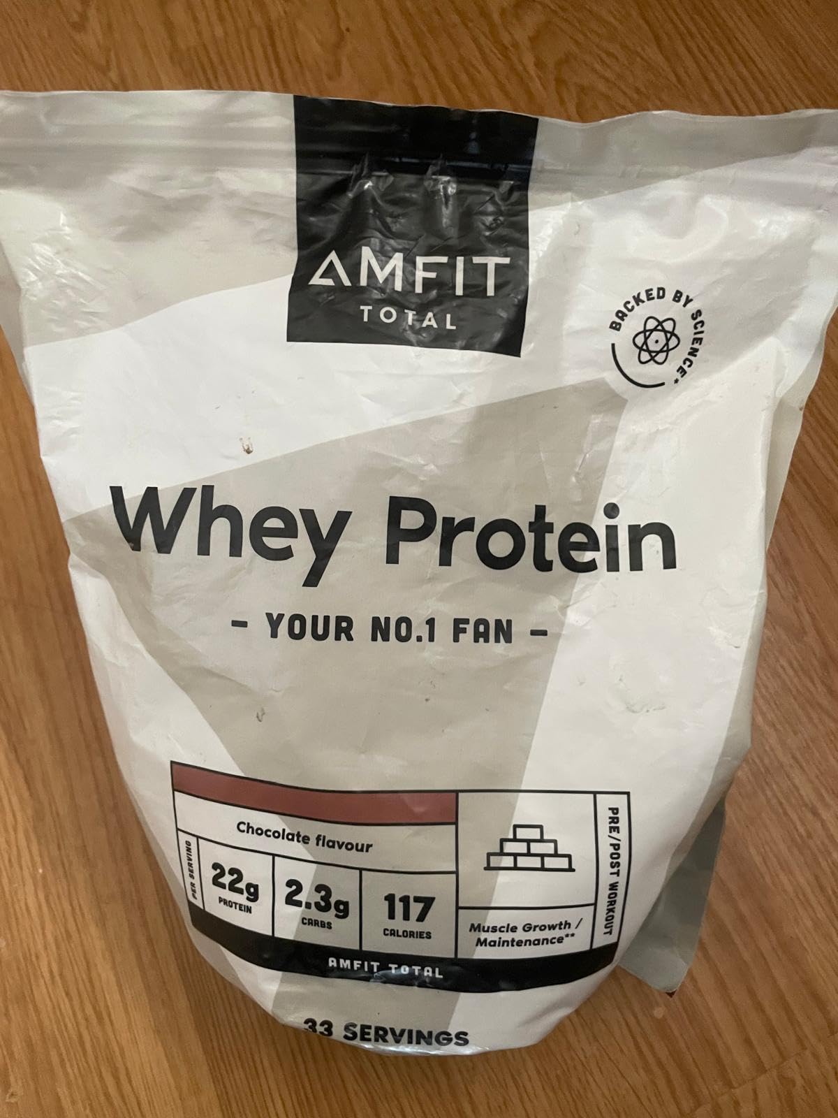 by Amazon Nutrition Proteine Siero Latte Cioccolato 2x1 kg 33 porzioni