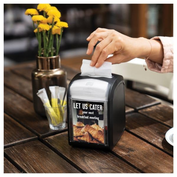 Tork Xpressnap Fit 272900 dispenser tovaglioli nero da tavolo