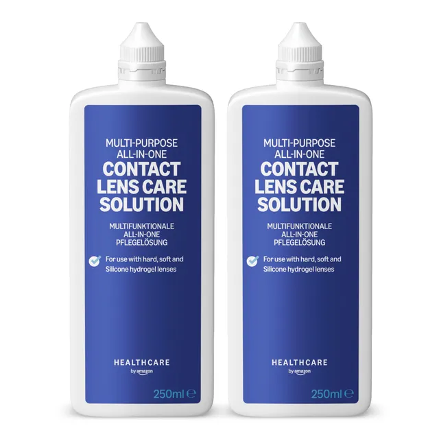 Healthcare by Amazon Soluzione Lenti 2x250 ml all-in-one