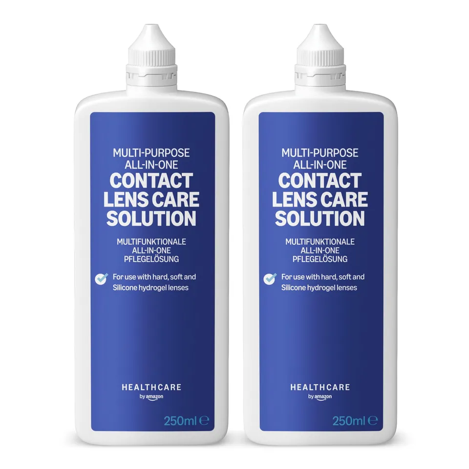 Healthcare by Amazon Soluzione Lenti 2x250 ml all-in-one