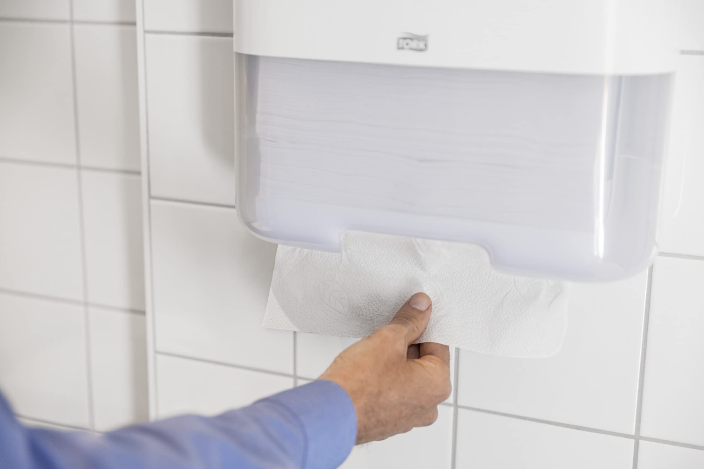Tork Elevation 553000 dispenser asciugamani piegati bianco