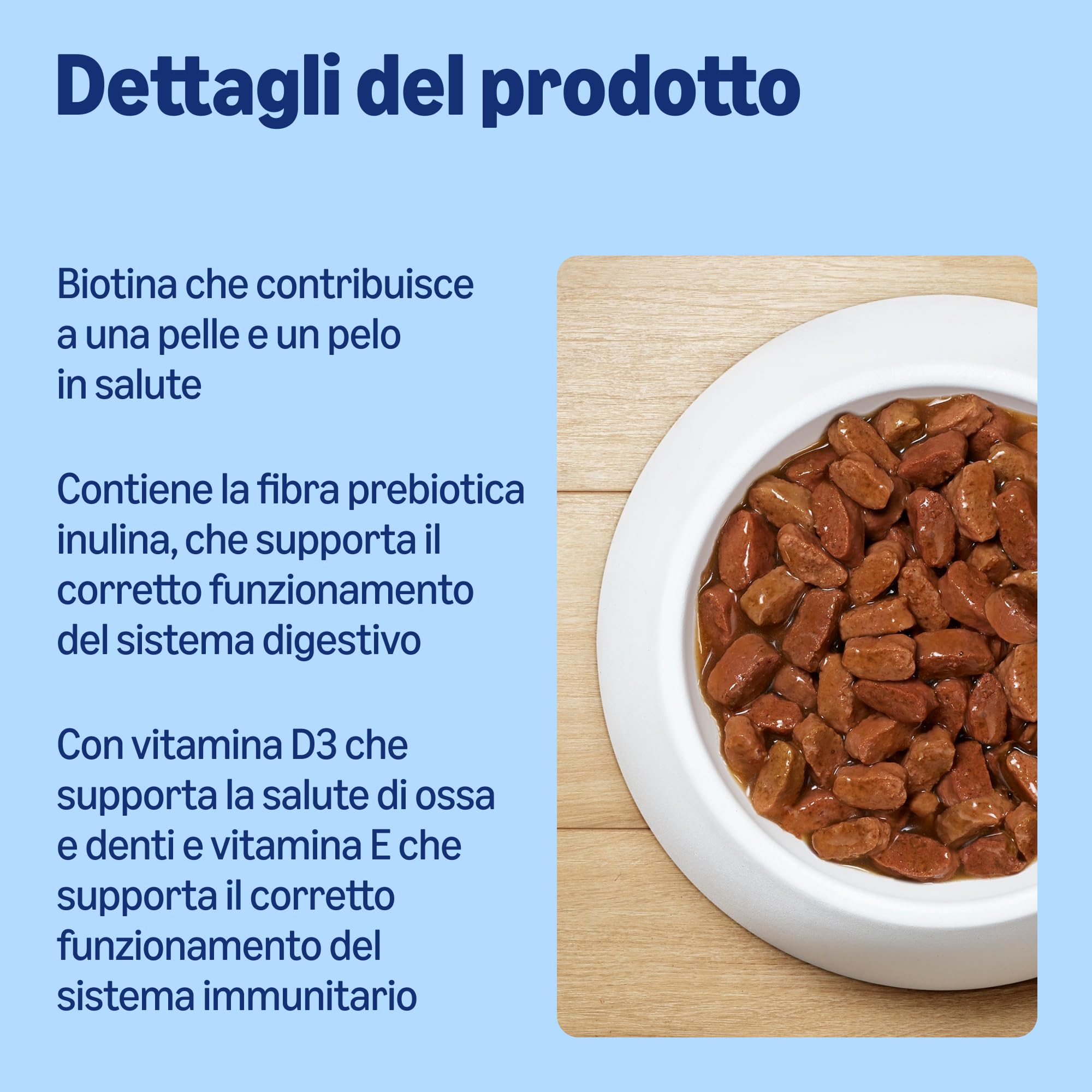 by Amazon Cibo Cani Adulti Salsa Carne 48x100 g