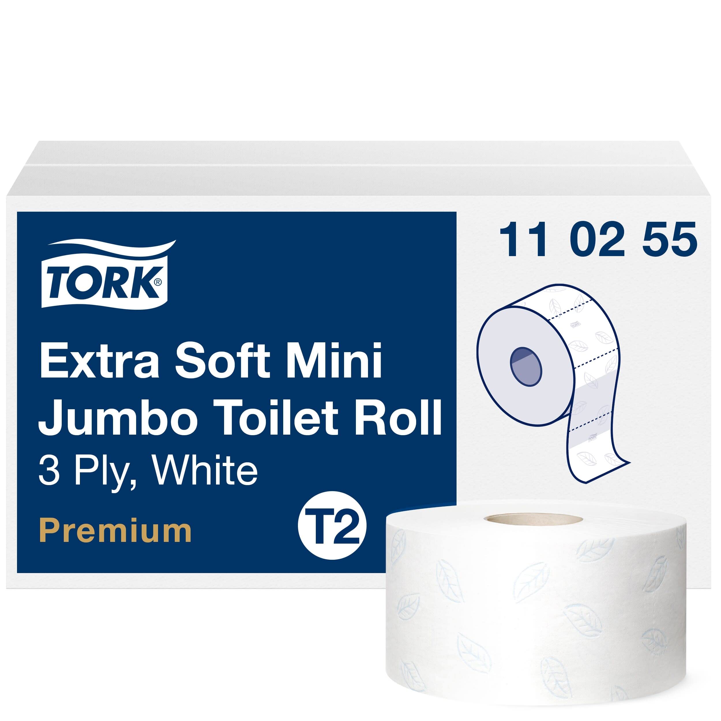 Tork 110255 Extra Soft Carta Igienica Mini Jumbo 12 Rotoli 3 Veli