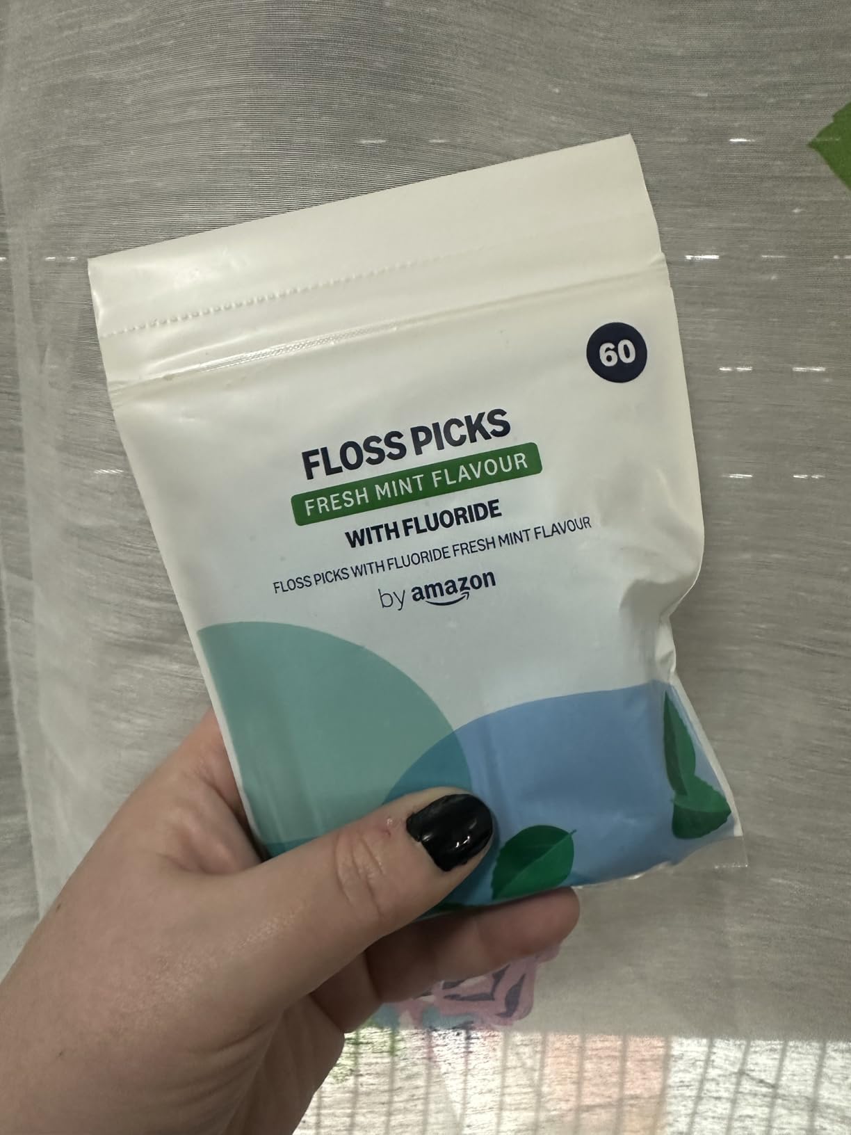 by Amazon Forcelle Interdentali Menta 180 pz Fluorurate