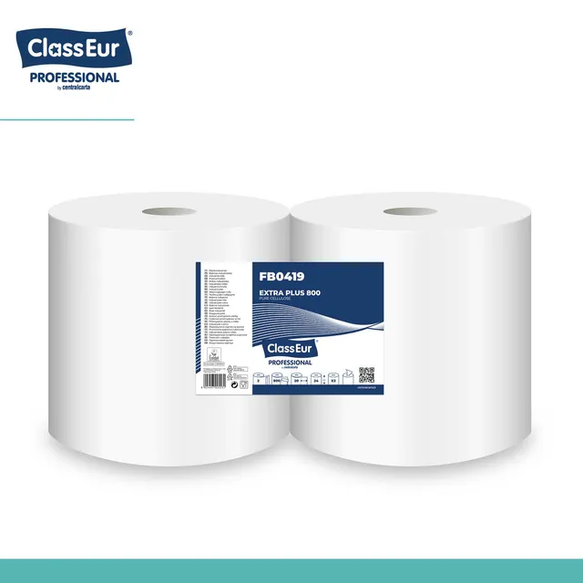 Centralcarta Plus 800 X 2 bobina industriale 2 rotoli