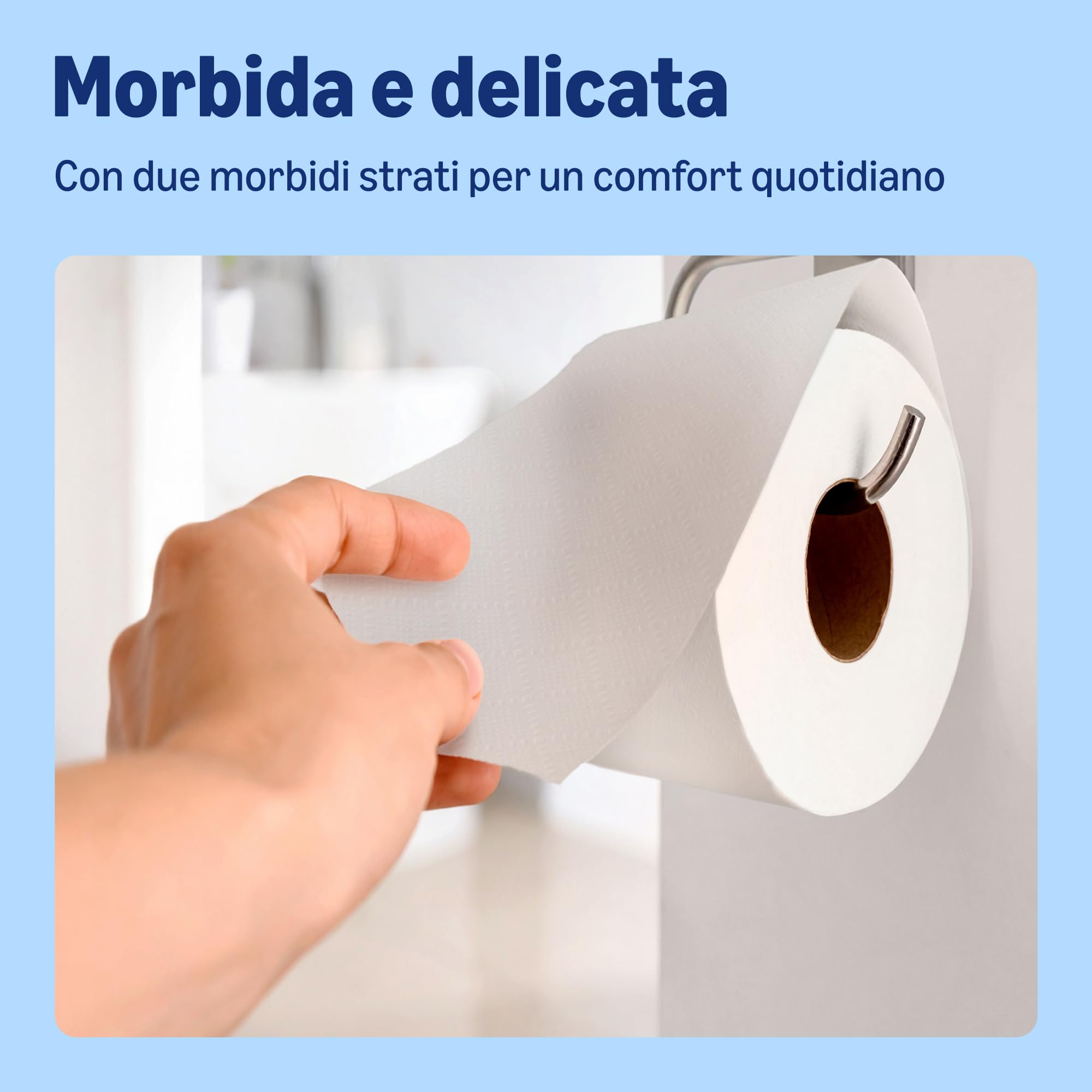 by Amazon Carta Igienica 2 Veli 36 Rotoli Morbida 210 Strappi