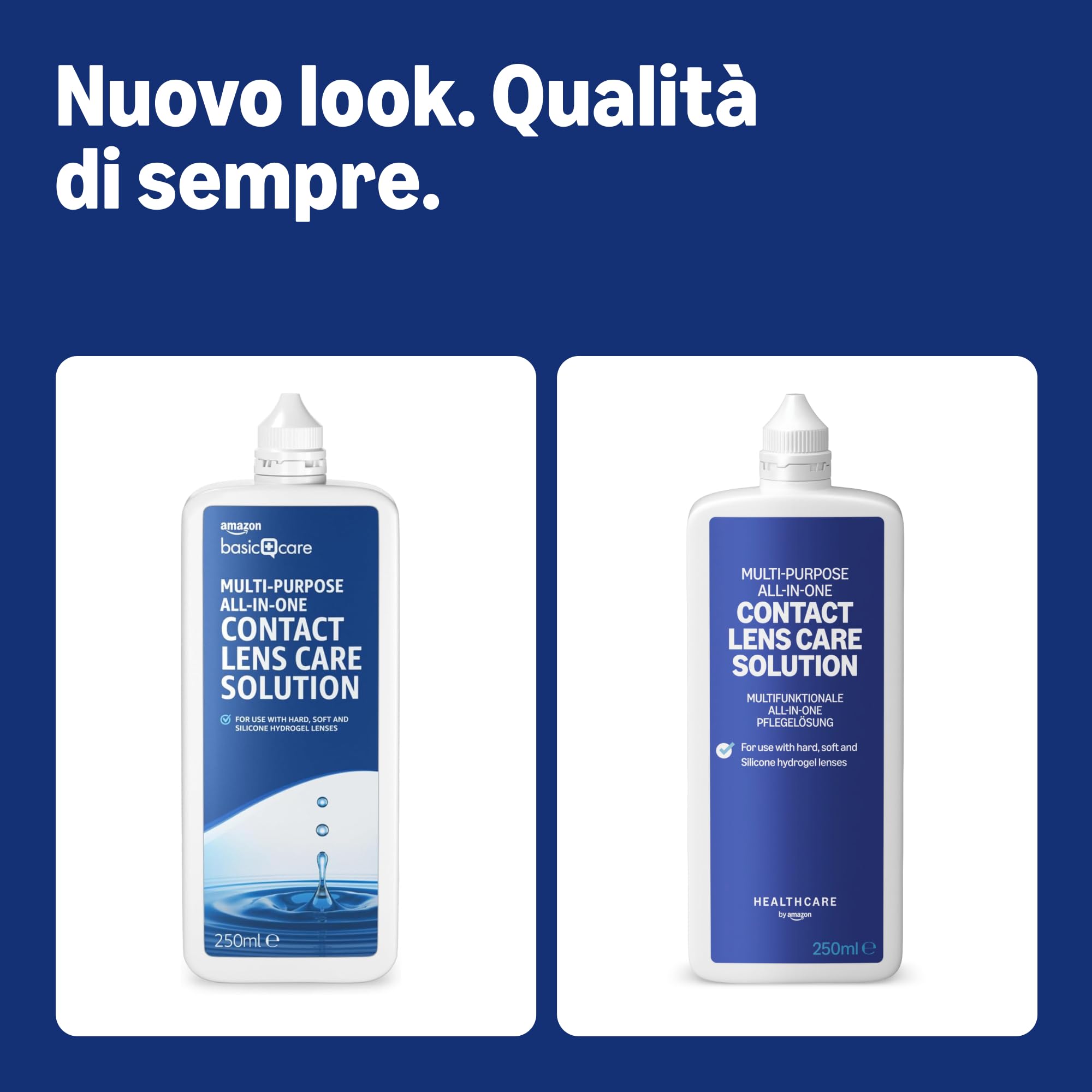 Healthcare by Amazon Soluzione Lenti 2x250 ml all-in-one
