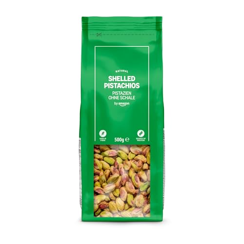 by Amazon Naturale pistacchi sgusciati 500 g non salati