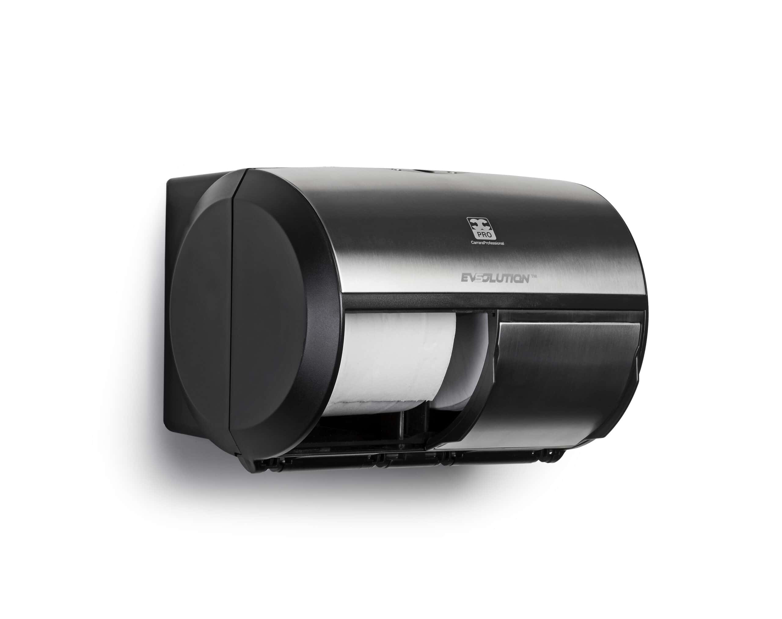 Bulkysoft Evsolution dispenser carta igienica 2 rotoli inox