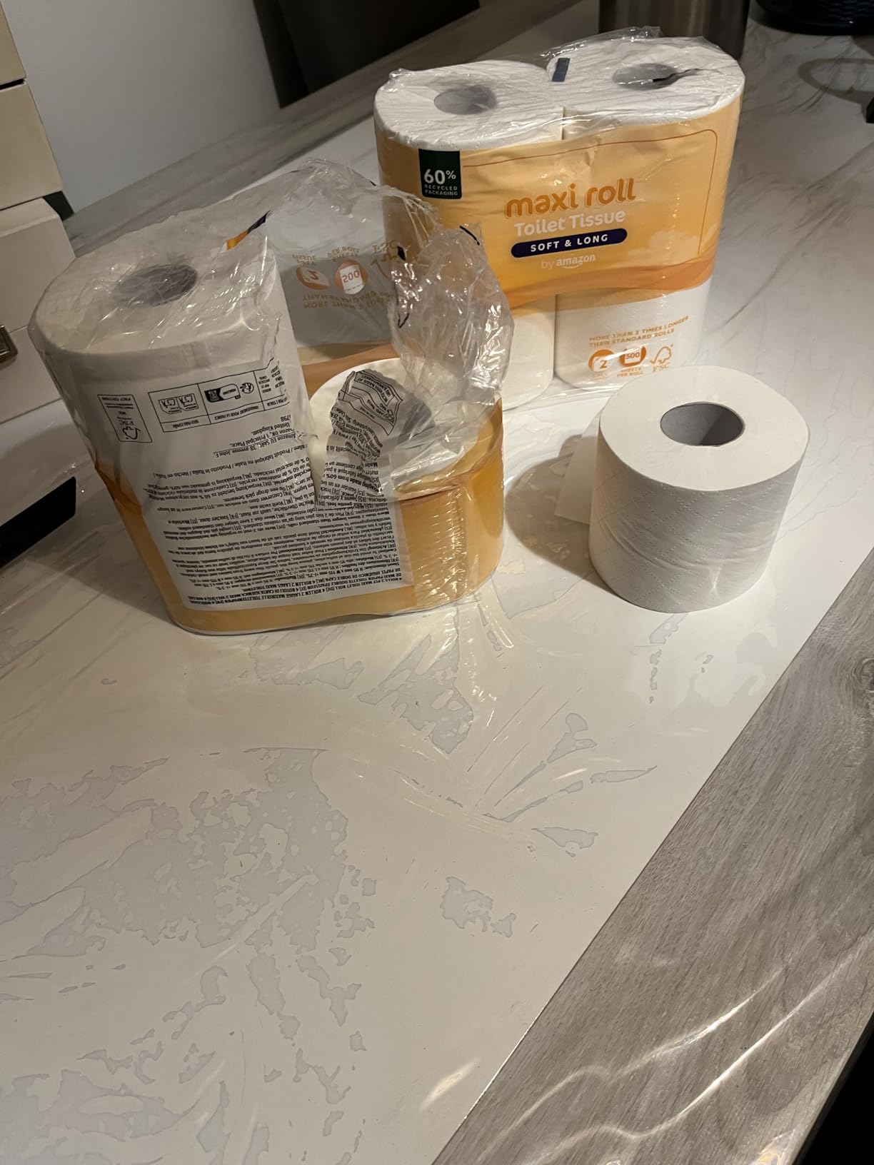 by Amazon Carta Igienica Maxi Rotolo 2 Veli 20 Rotoli