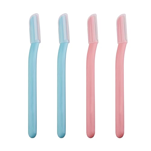 by Amazon Dermaplane Rasoio Sopracciglia 4 pezzi esfoliante