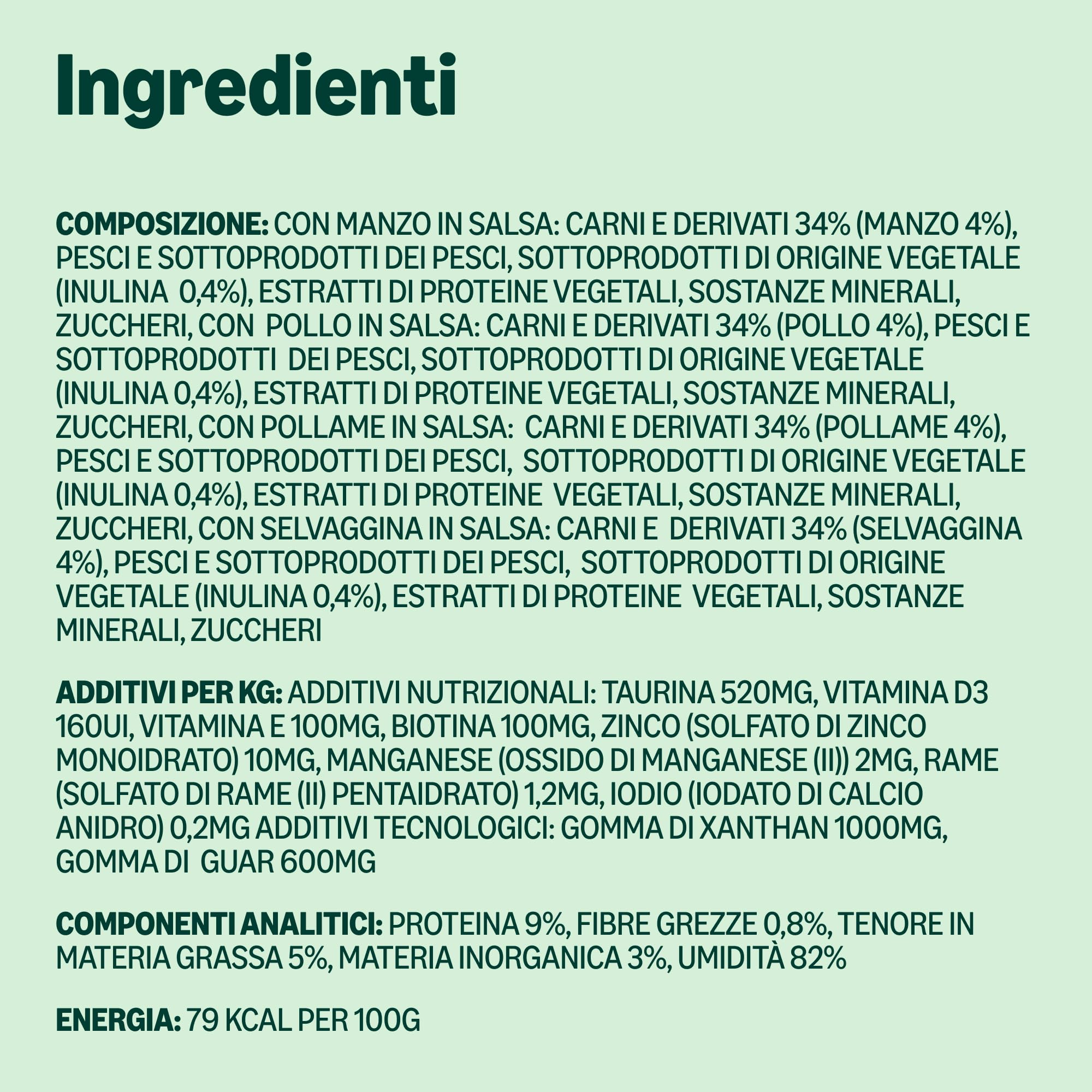 by Amazon Selezione di Carne cibo per gatti 48x100g in salsa