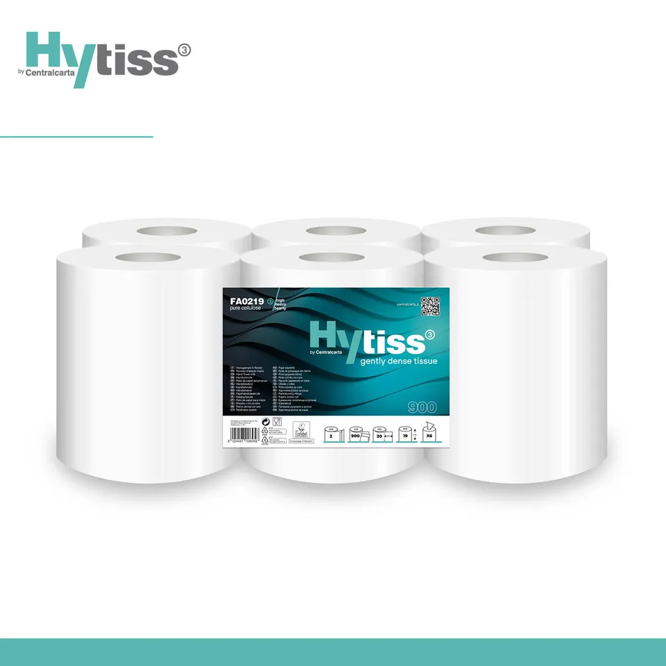 Centralcarta Hytiss3 900 asciugamani svolgimento interno
