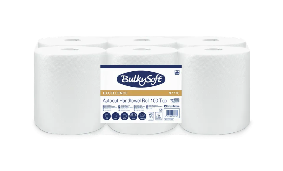 Bulkysoft Excellence 100 Top rotolo carta autocut