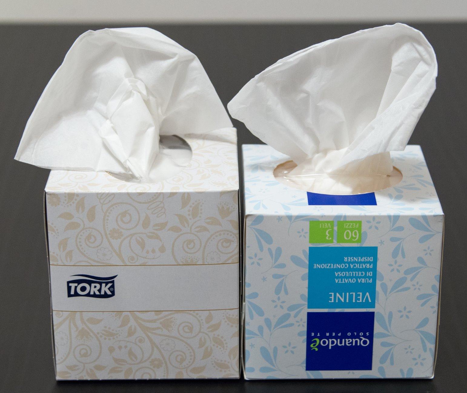 Tork Premium Extra Soft Veline Viso Cubo 30x100 pz 2 veli