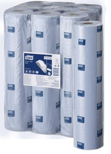 Tork Avanzato rotolo lettino C1 2 veli 54 m blu 9 rotoli