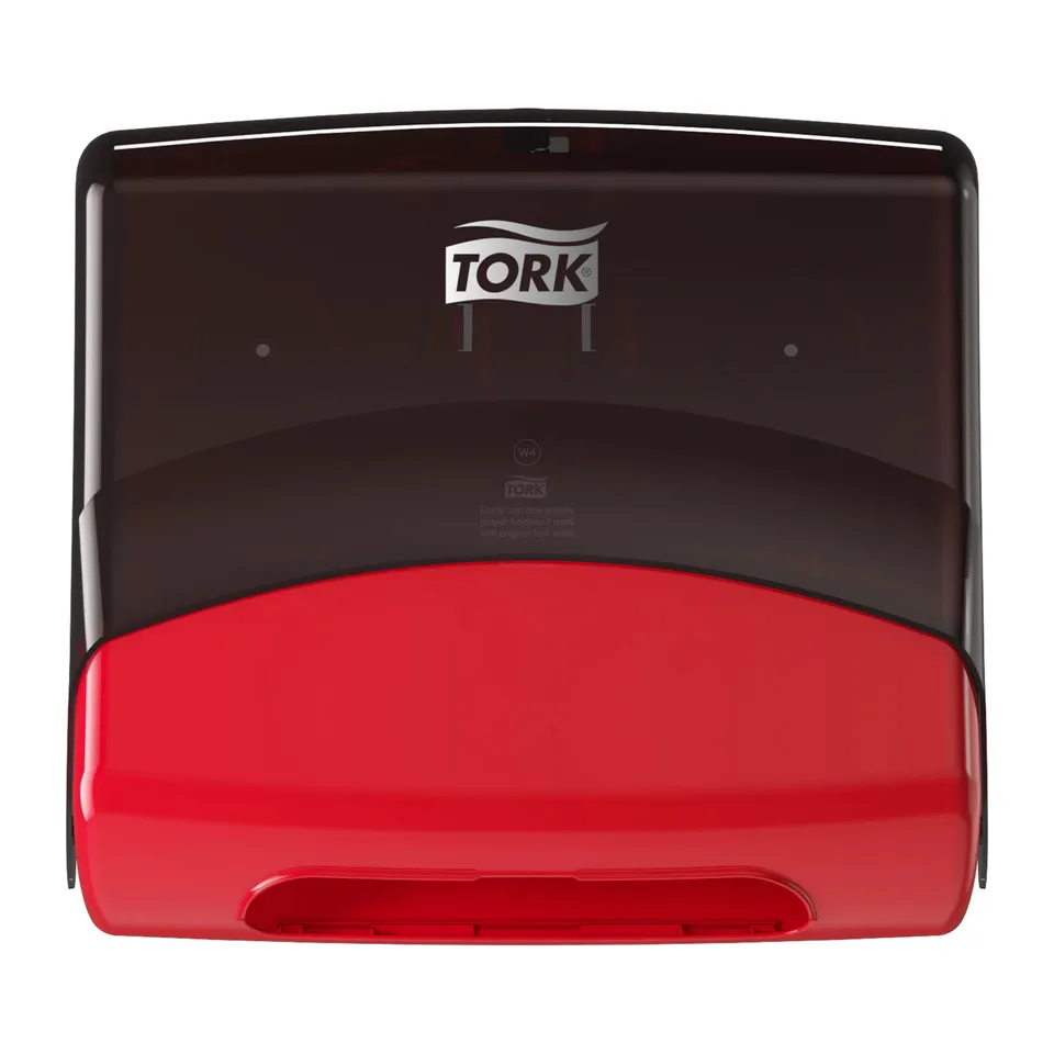 Tork Performance 654008 distributore a muro rosso nero W4
