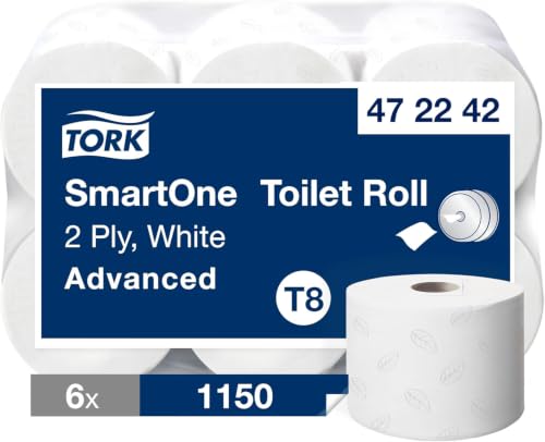 Tork SmartOne T8 472242 carta igienica senza anima 6 rotoli x 1150 fogli