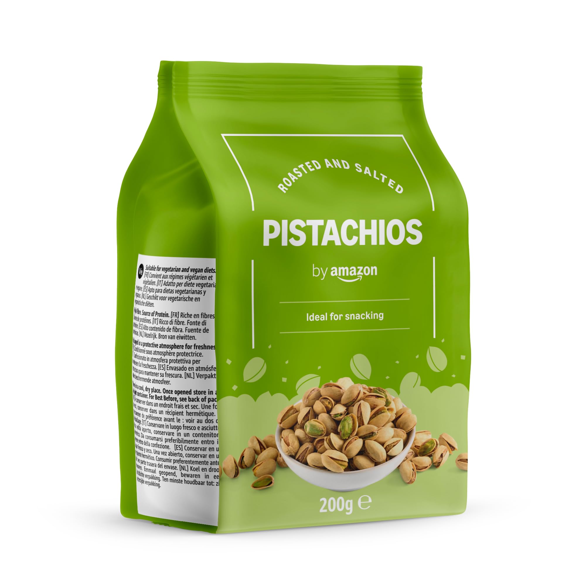 by Amazon Pistacchi Tostati Salati 200 g in Guscio