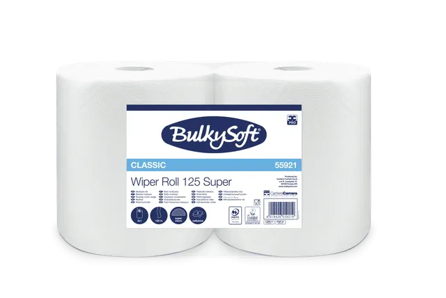 Bulkysoft Classic Wiper Roll 125 Super rotolo multiuso