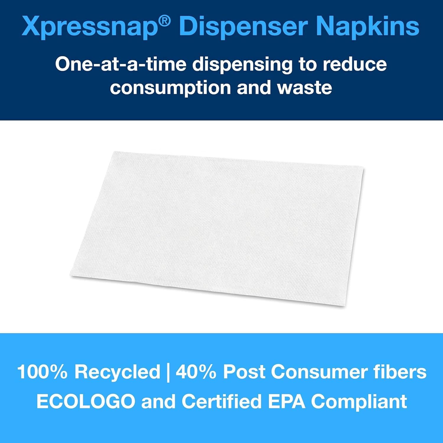 TORK Xpressnap N4 tovaglioli dispenser 6000 pz bianchi