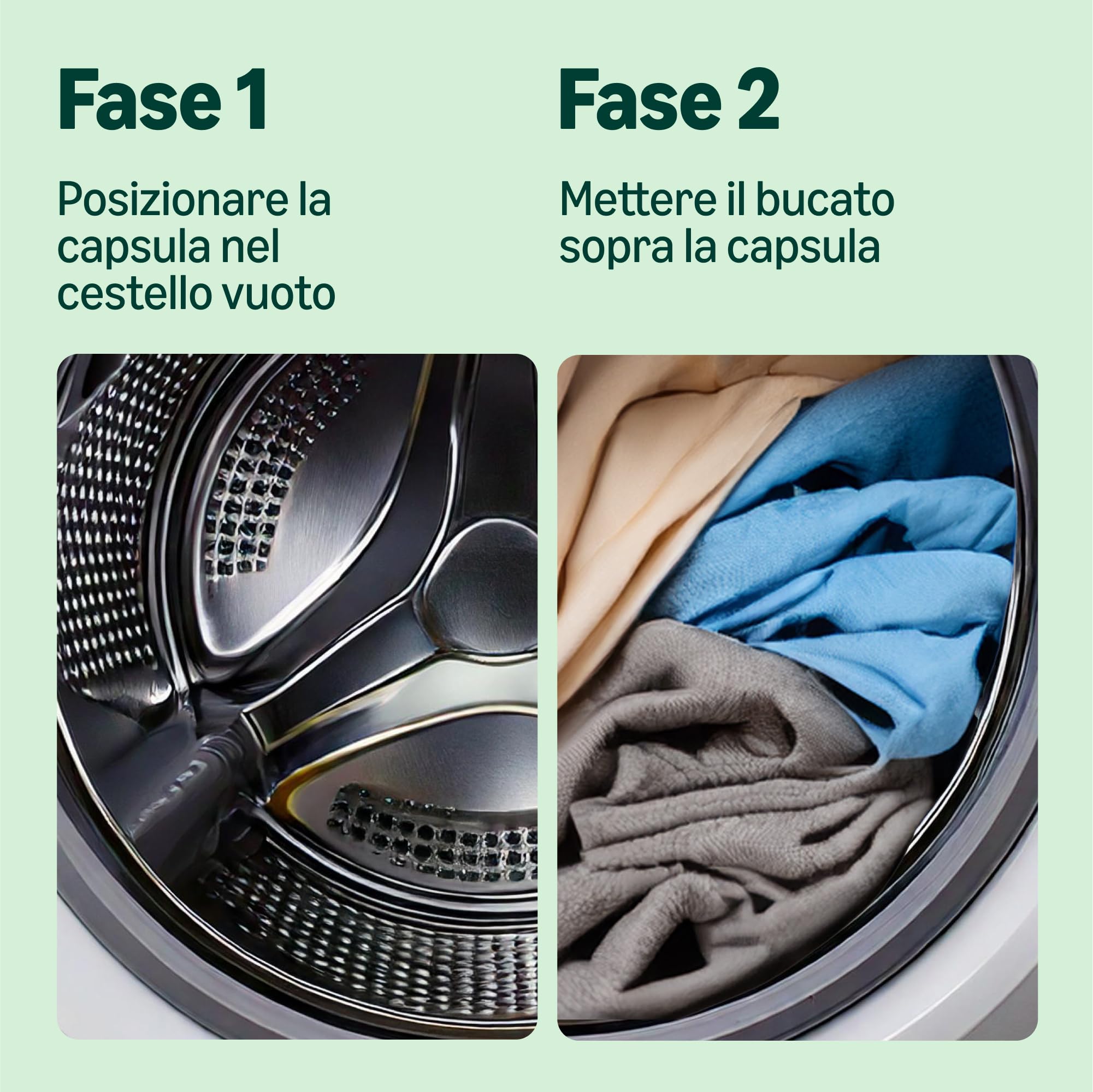 by Amazon Universali capsule bucato bianchi e colorati 24 lavaggi