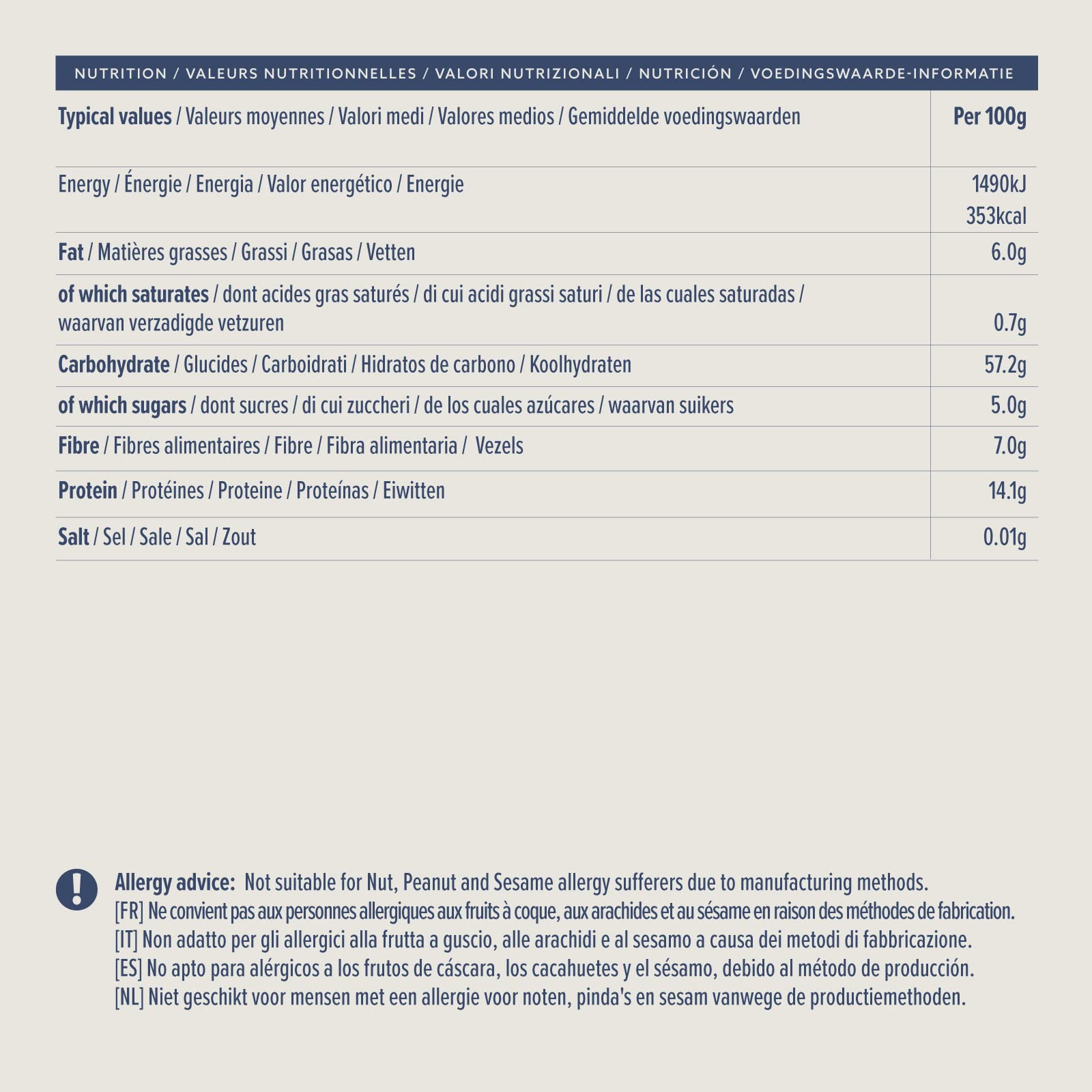 by Amazon Quinoa Biologica Bianca 500 g fonte di fibre