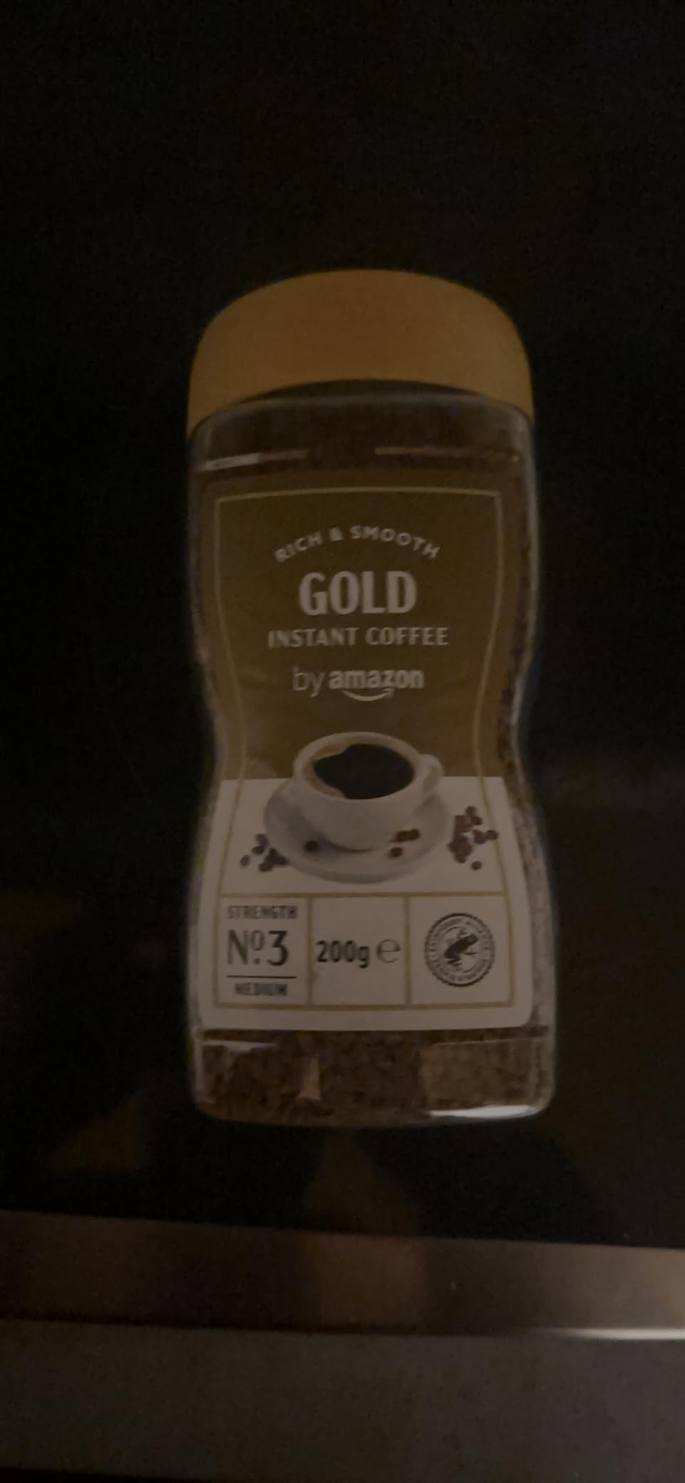 by Amazon Gold caffè solubile 200g tostatura media